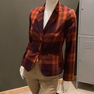 Autumn Colors plaid jacket